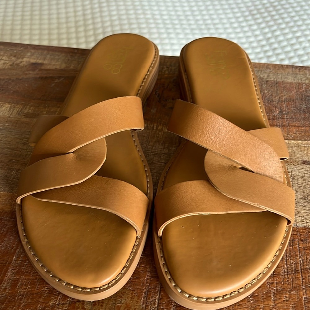 Franco Sarto slip on flats.